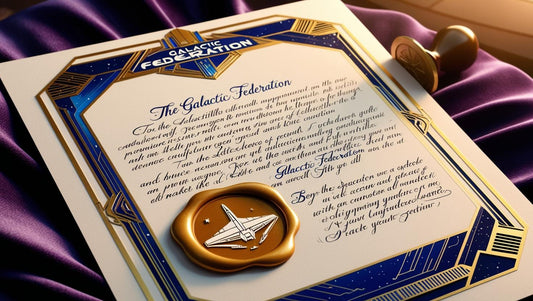 Letter To the Galactic Federation
