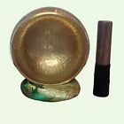 Tibetan Singing Bowl - Chakra Design 4 Inch Hand Made Authentic