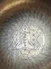 Tibetan Singing Bowl - Chakra Design 4 Inch Hand Made Authentic