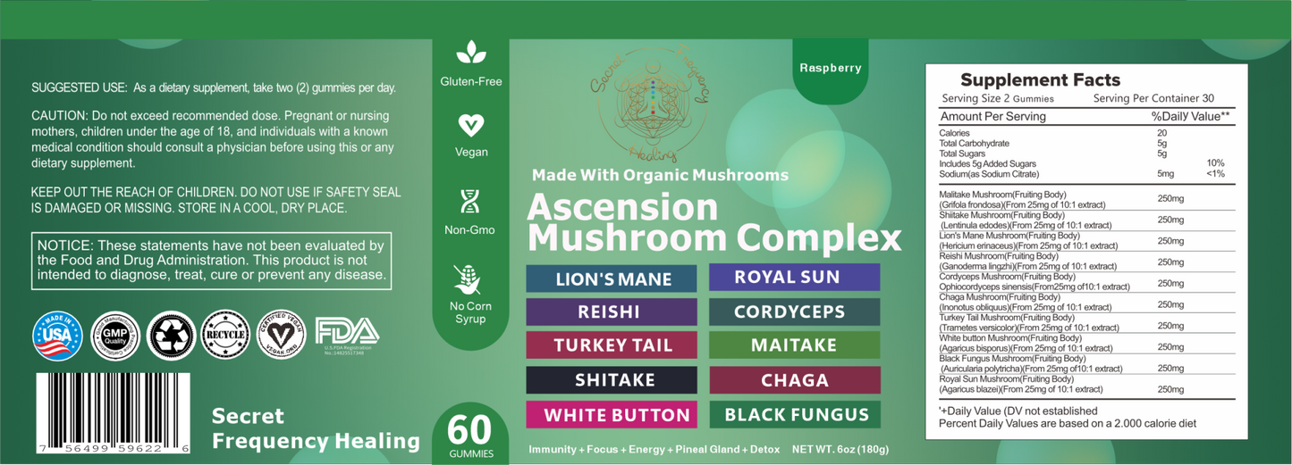 Escape Indoctrination Wellness Bundle with Singing Bowl & Mushroom Gummies