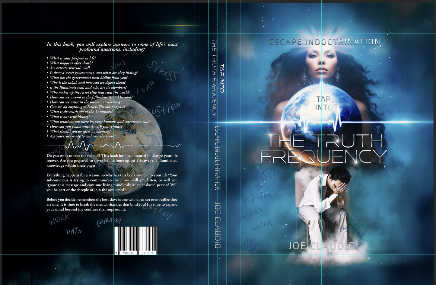 Tap Into the Truth Frequency: Escape Indoctrination (Paperback) 6"x8"